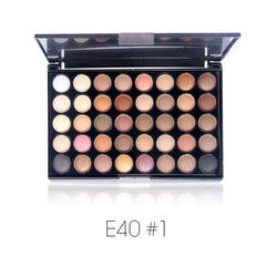 40 Color Matte Eyeshadow Pallete